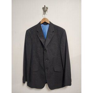 Banana Republic dark gray pinstripe suit set 42S & 32/34